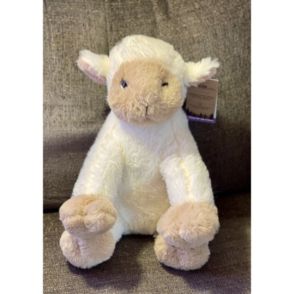 New Tag Bear Factory Sheep Lamb Plush 12”‎ Stuffed Animal Toy Soft Easter